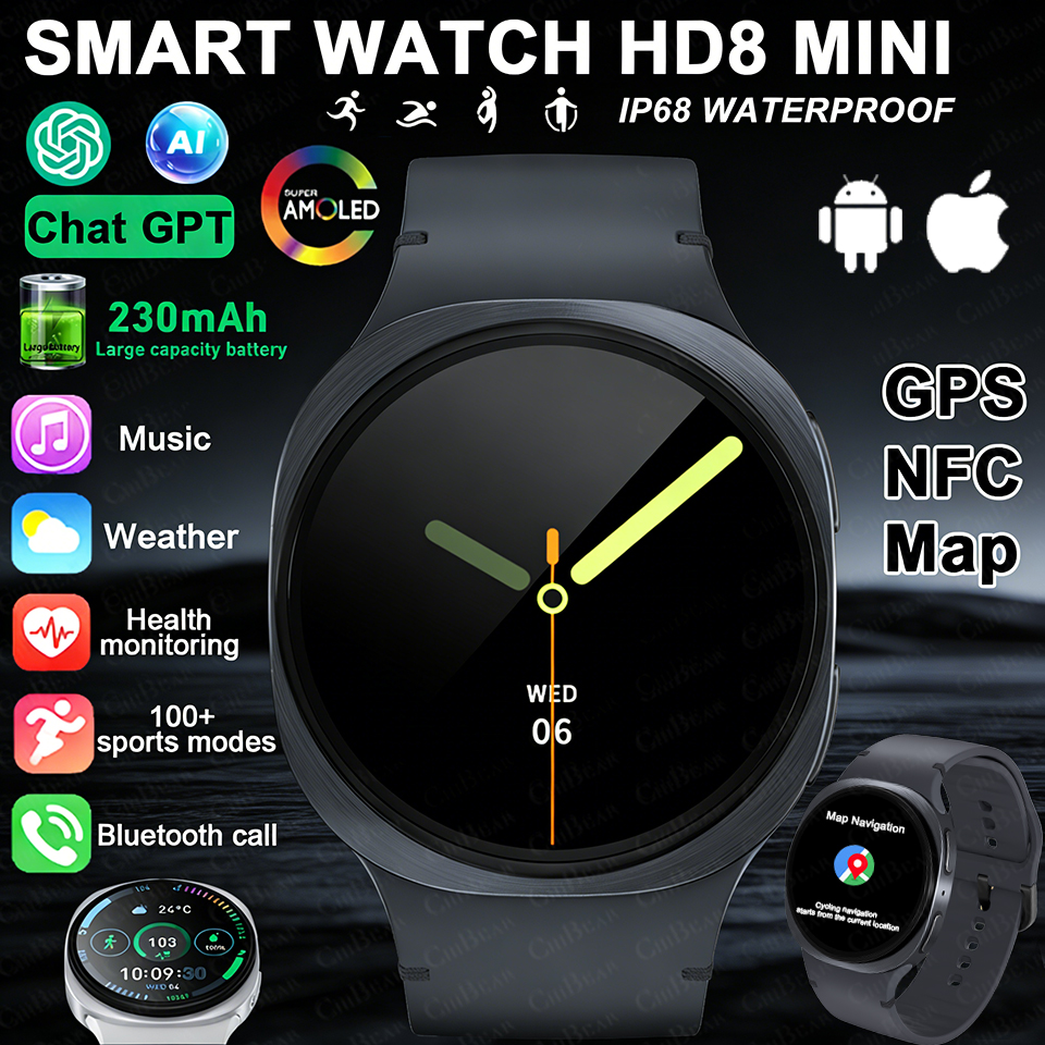 Smartwatch Health Watches For Women - 2026 New Watches 8 Mini GPS