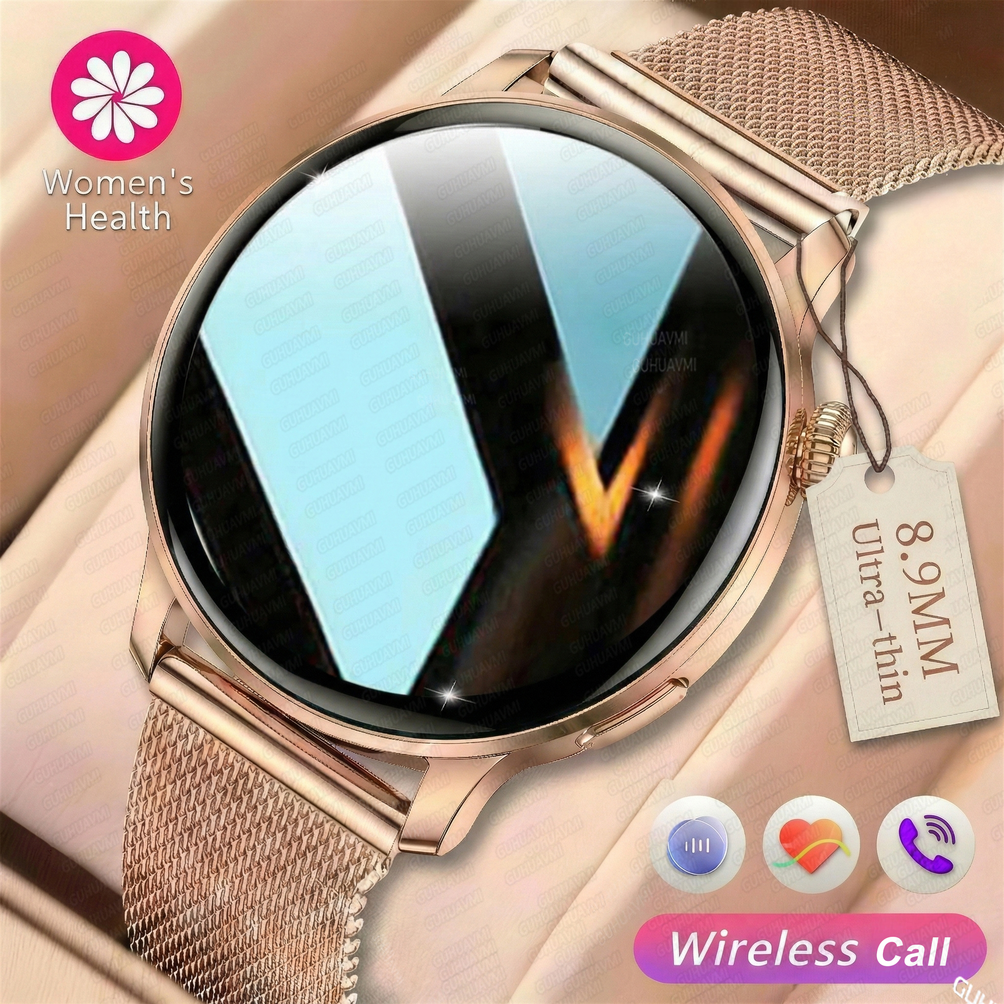 Smartwatch Ladies Watches For Women - 2026 New Lady Smartwatch AMOLED HD