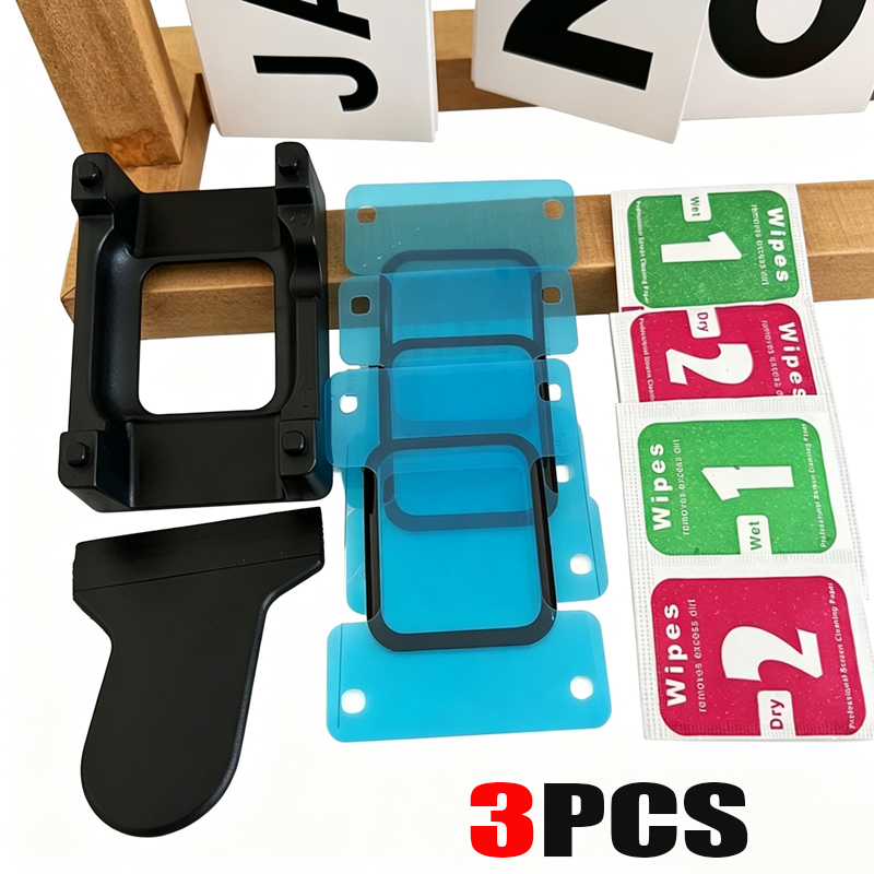 Iwatch Smartwatch Series 7 - 3pcs Screen Protector For Apple Watch
