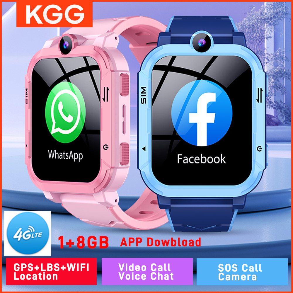 Smartwatch Watches For Kid Boy With Alarm - 4G Kids Smart Watch 1+8GB GPS