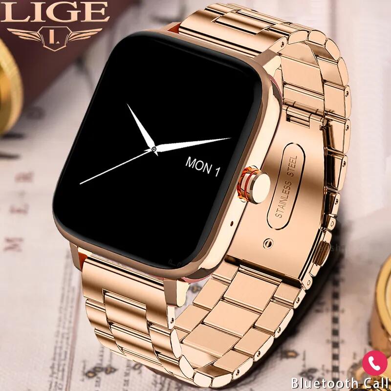 Smartwatch Ladies Watches For Women - LIGE New Bluetooth Call Smart Watch