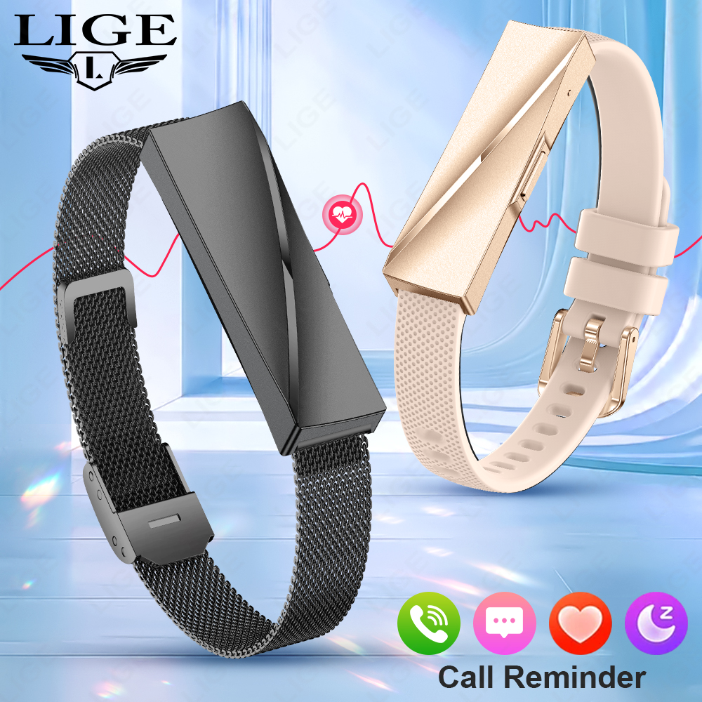 Smartwatch Ladies Watches For Women - LIGE For Android IOS New Smart