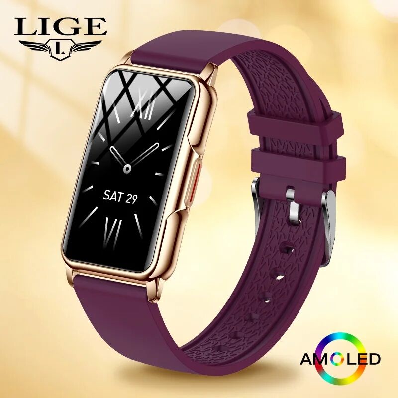 Smartwatch Ladies Watches For Women - LIGE Men Smart Band Women Watch