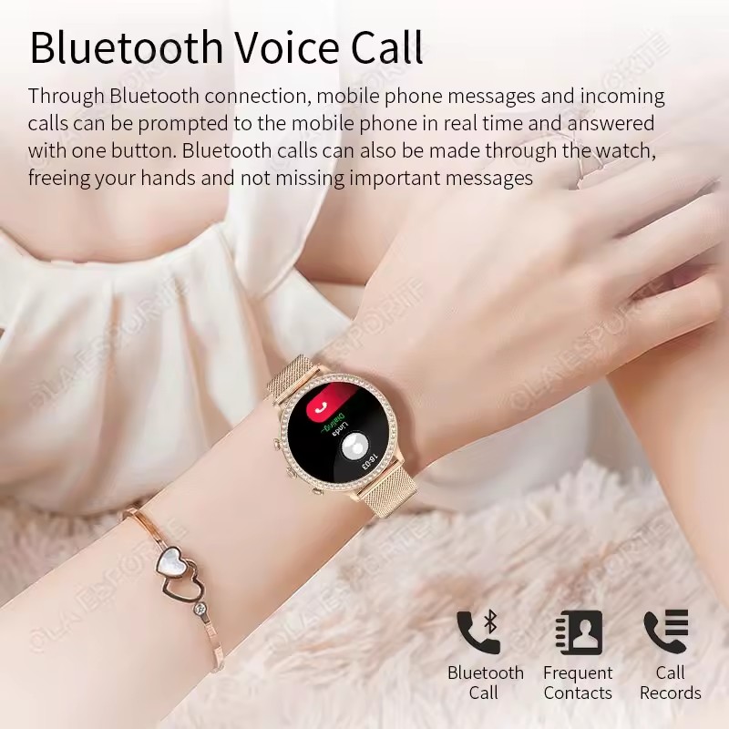 2026 New Lady Fashion Smart Wa - Smartwatch Ladies Watches For Women recension och pris