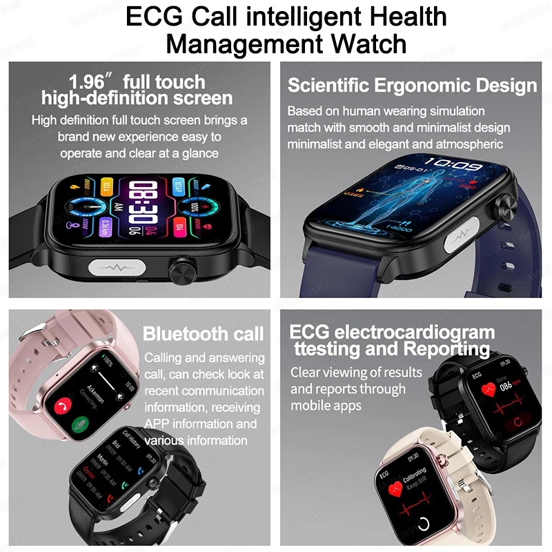 2025 New For XIAOM1 ECG+PPG Bl - Smartwatch Health Watches For Women recension och pris