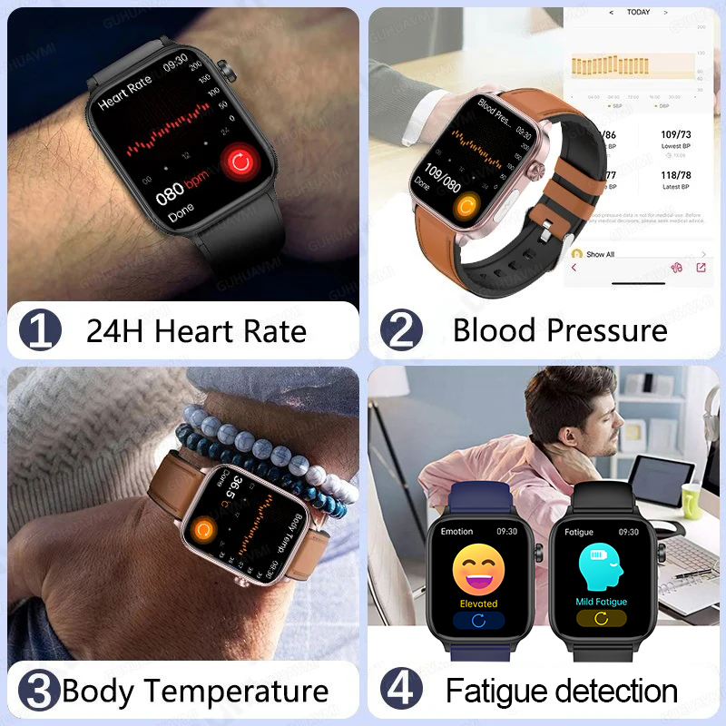 2025 New For XIAOM1 ECG+PPG Bl - Smartwatch Health Watches For Women recension och pris