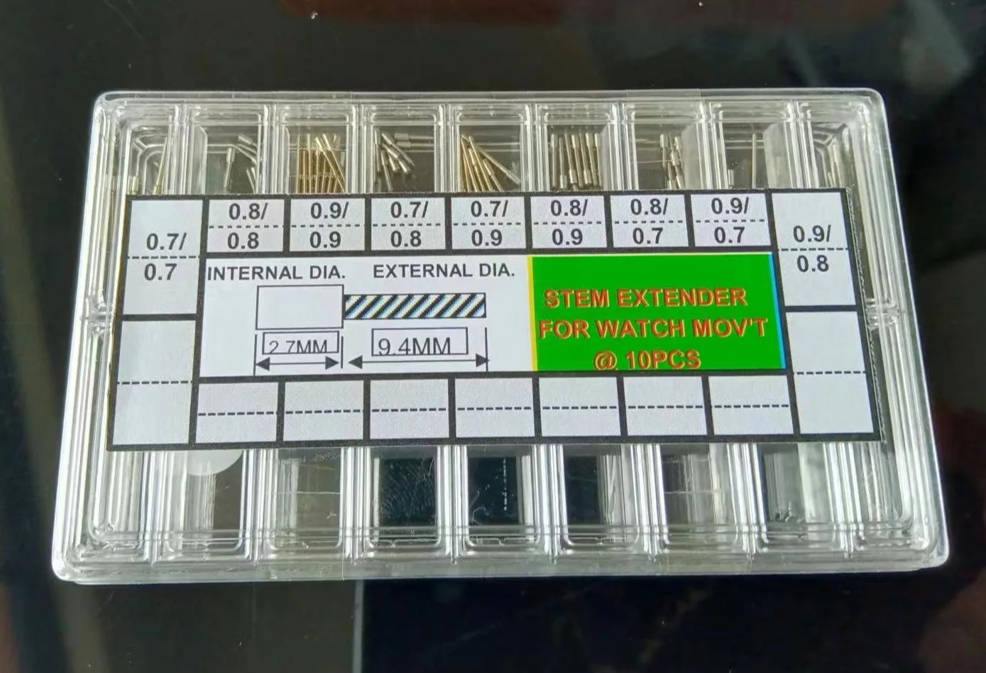 Set of 90PCS Crown Extender Pa - Watch Crown Stem recension och pris