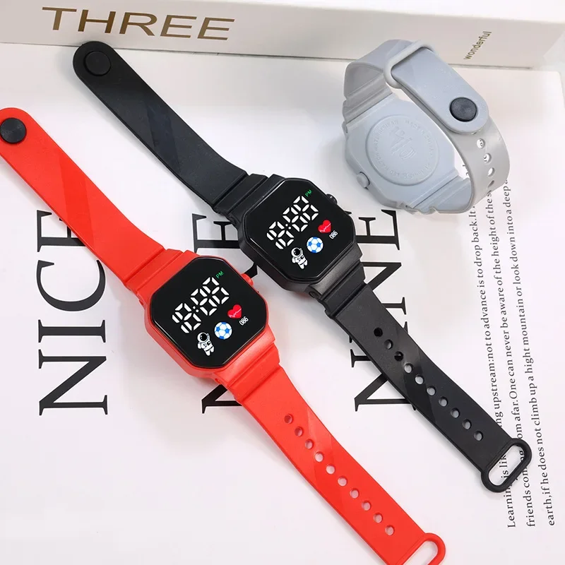 Kids Watches LED Digital Kids  - Smartwatch Watches For Kid Boy With Alarm recension och pris