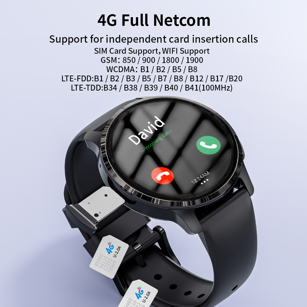 4G 5G Android Smart Watch with - Watch Smartwatch recension och pris