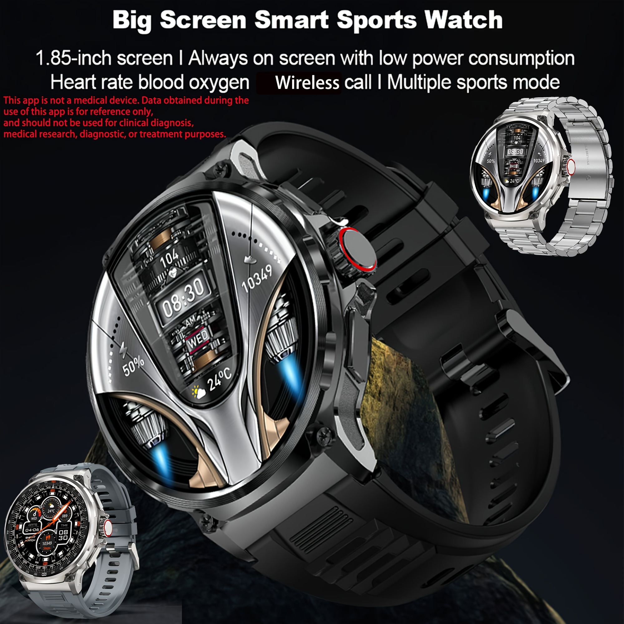 Men'S Smart Watch (Answer/Dial - Watch Smartwatch recension och pris