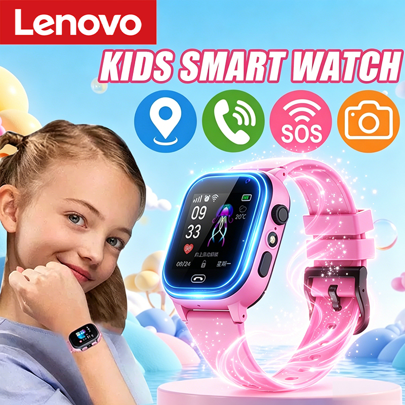 Lenovo Kids Smart Watch 5G GPS - Smartwatch Watches For Kid Boy With Alarm recension och pris