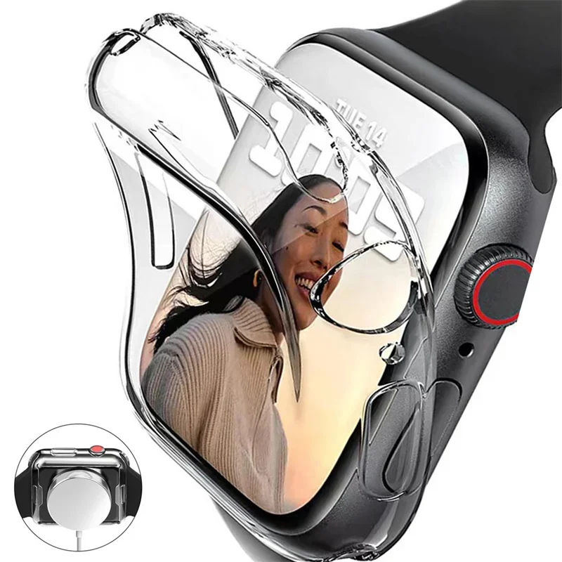 Transparent Cover For Apple Wa - Iwatch Smartwatch Series 7 recension och pris
