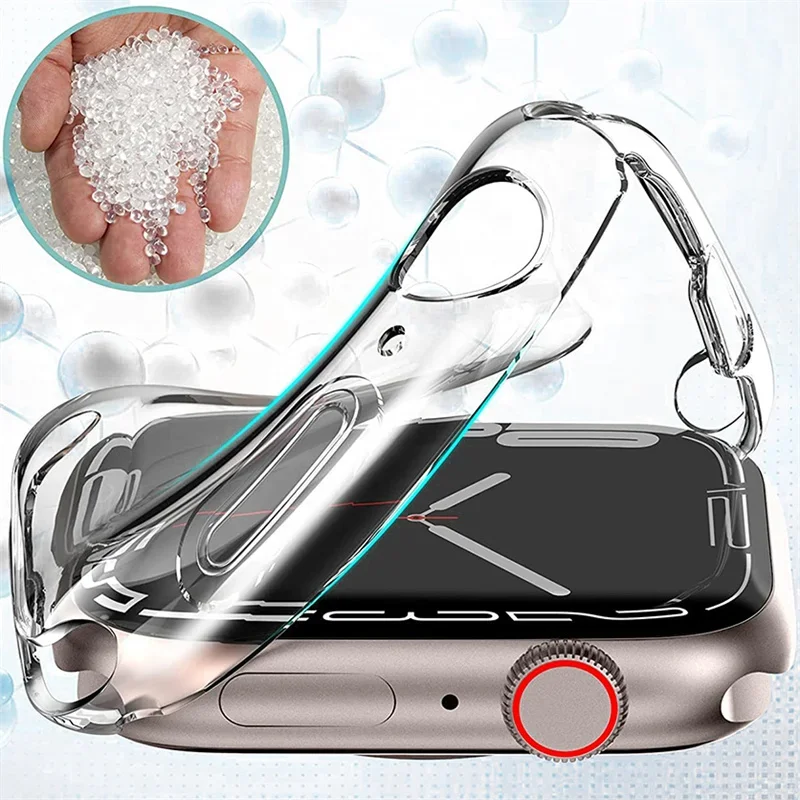 Transparent Cover For Apple Wa - Iwatch Smartwatch Series 7 recension och pris