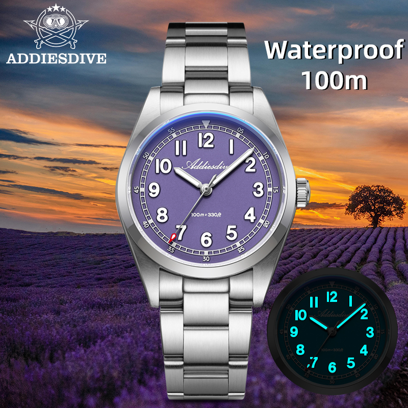 ADDIESDIVE New Quartz Watches  - Watch Crown Stem recension och pris