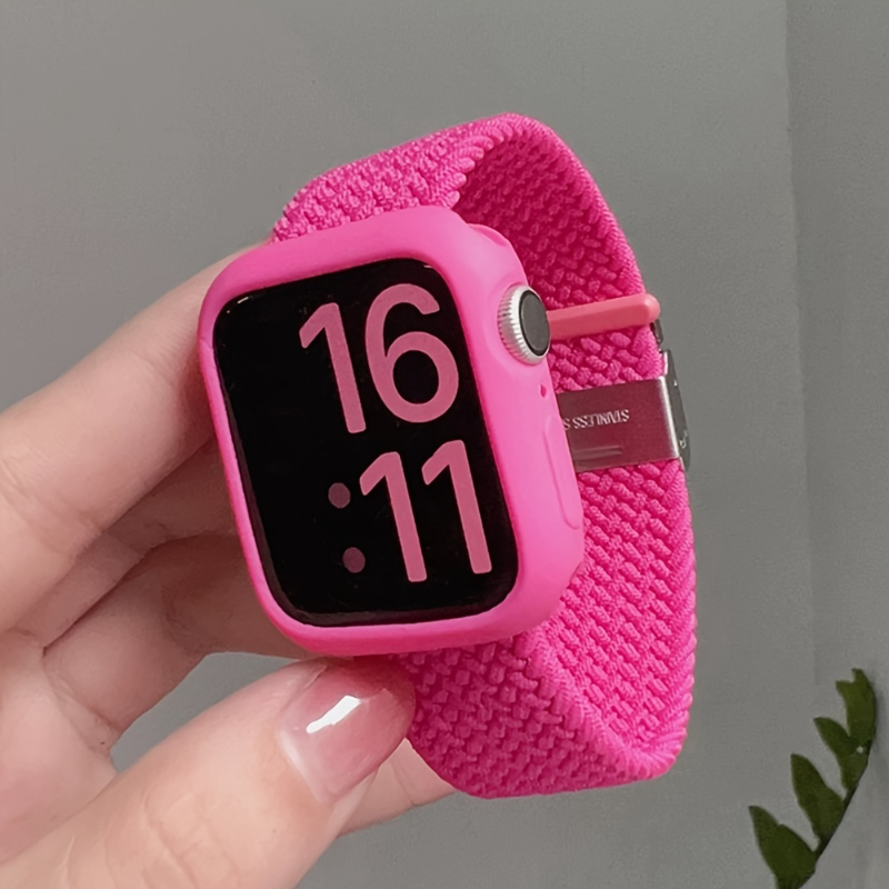 Silicone Case for Apple Watch  - Iwatch Smartwatch Series 7 recension och pris