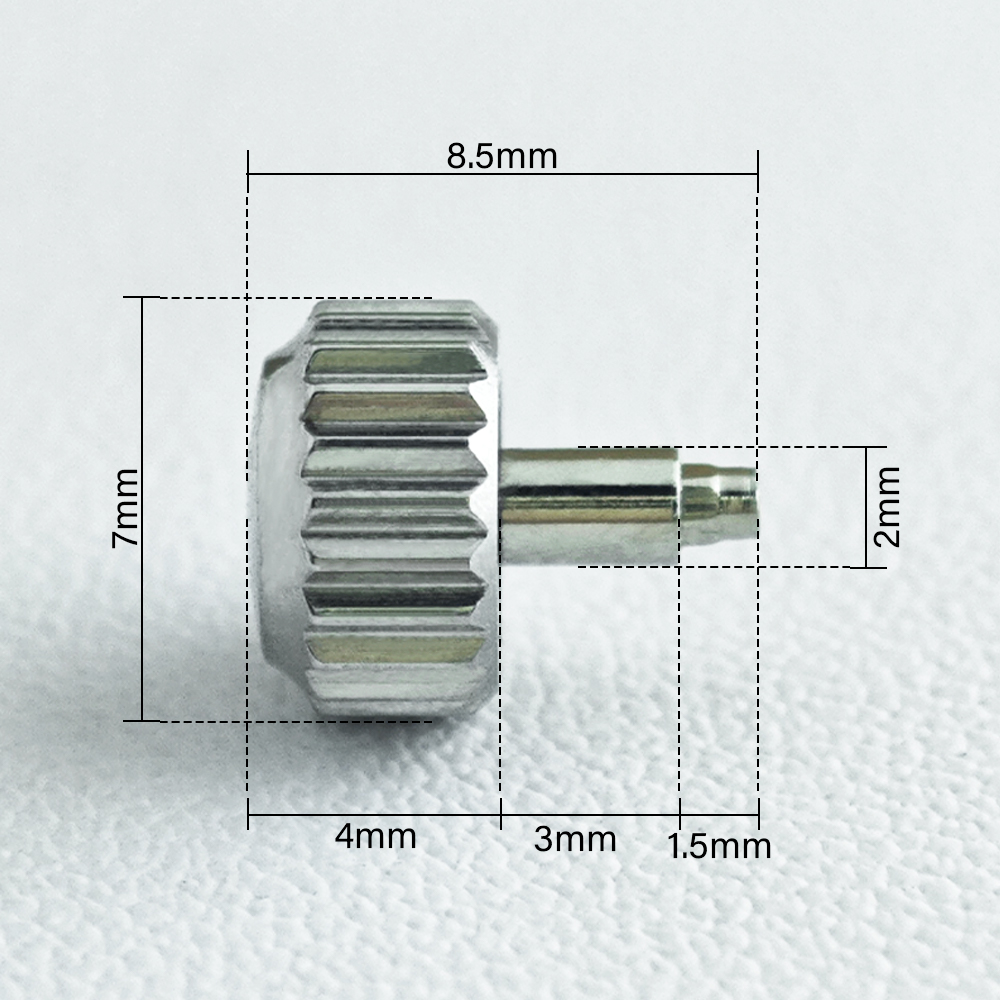 VK63 Crown Screw-in Case Repla - Watch Crown Stem recension och pris