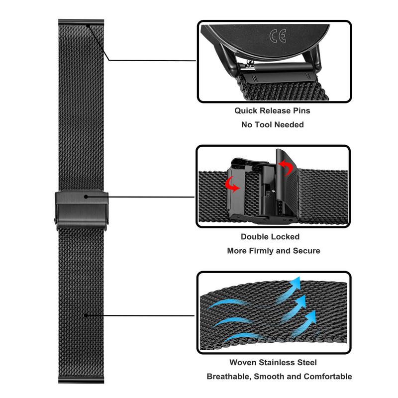 18mm Metal Strap For Fossil Wo - Fossil Watches Smartwatch Gen 6 recension och pris