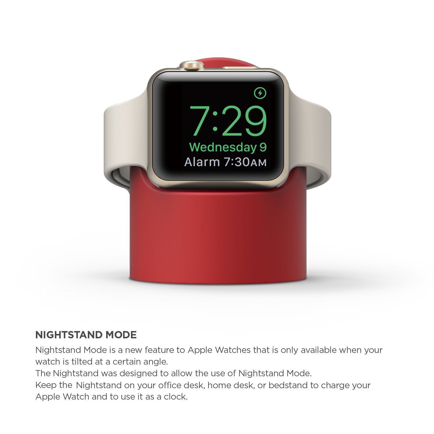 Silicone Charger Stand for App - Watch Charging Dock recension och pris