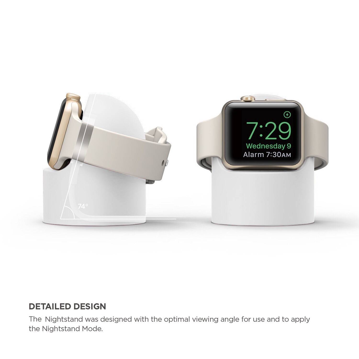Silicone Charger Stand for App - Watch Charging Dock recension och pris