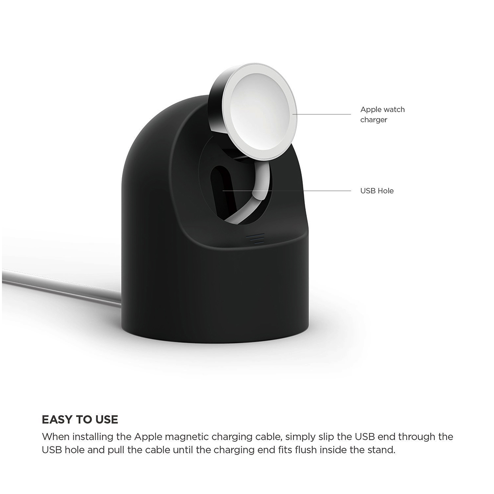 Silicone Charger Stand for App - Watch Charging Dock recension och pris
