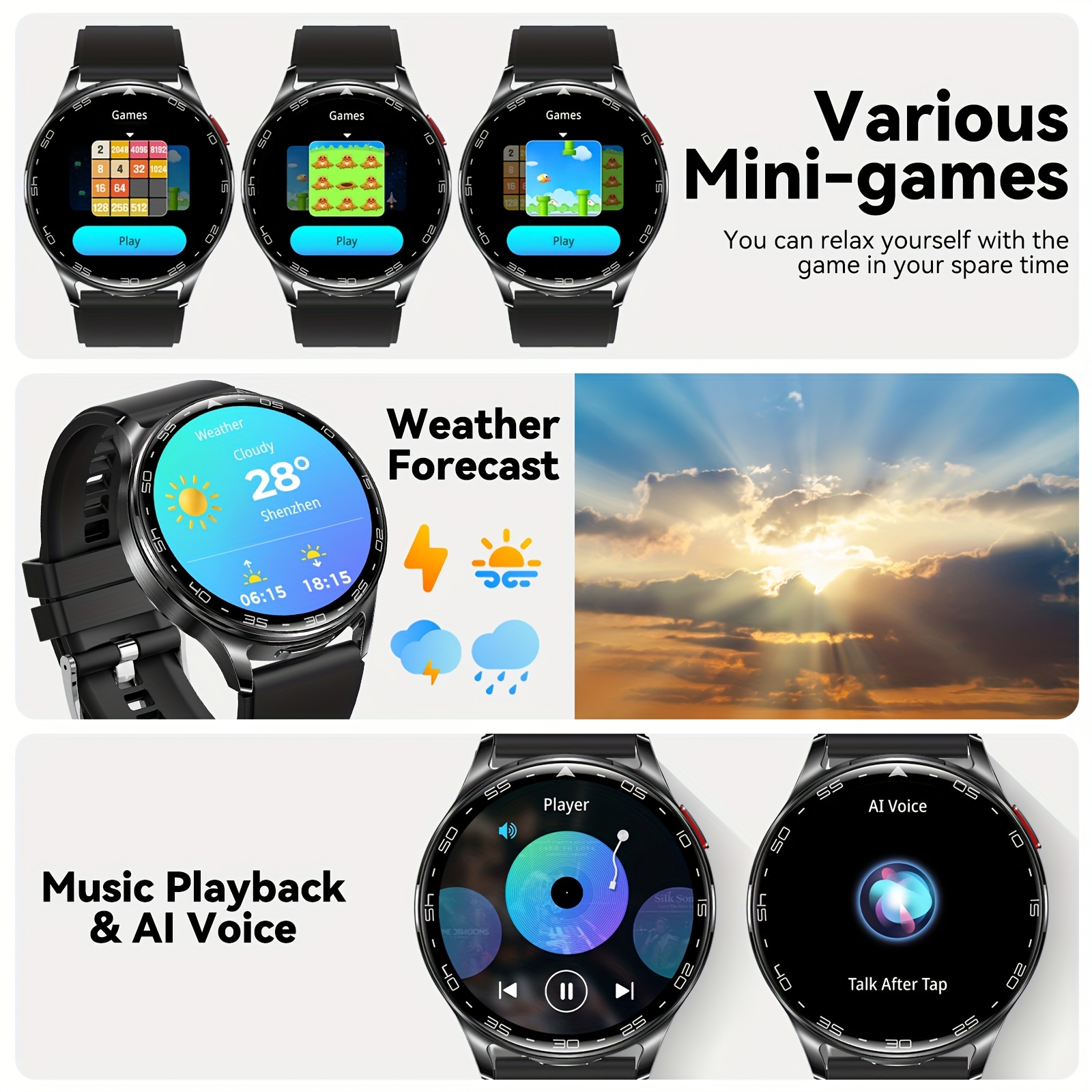 2-In-1 TWS Headset SmartWatch  - Smartwatch Noise Watches For Women recension och pris