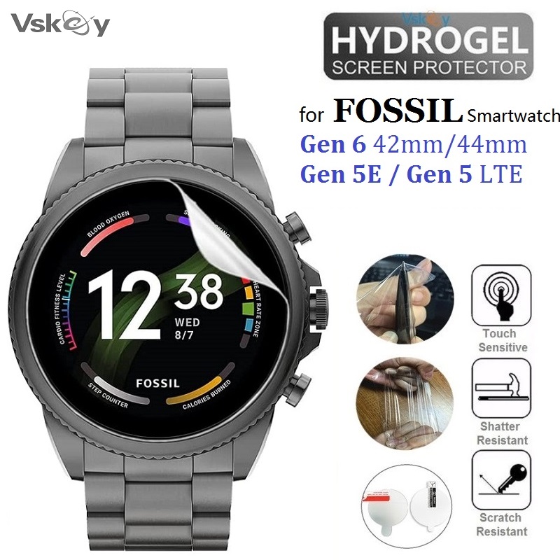 10PCS TPU Hydrogel Soft Screen - Fossil Watches Smartwatch Gen 6 recension och pris