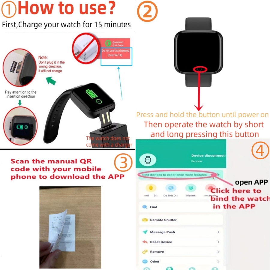 Smart Watch Message Remind Mus - Smartwatch Watches For Women Smart recension och pris
