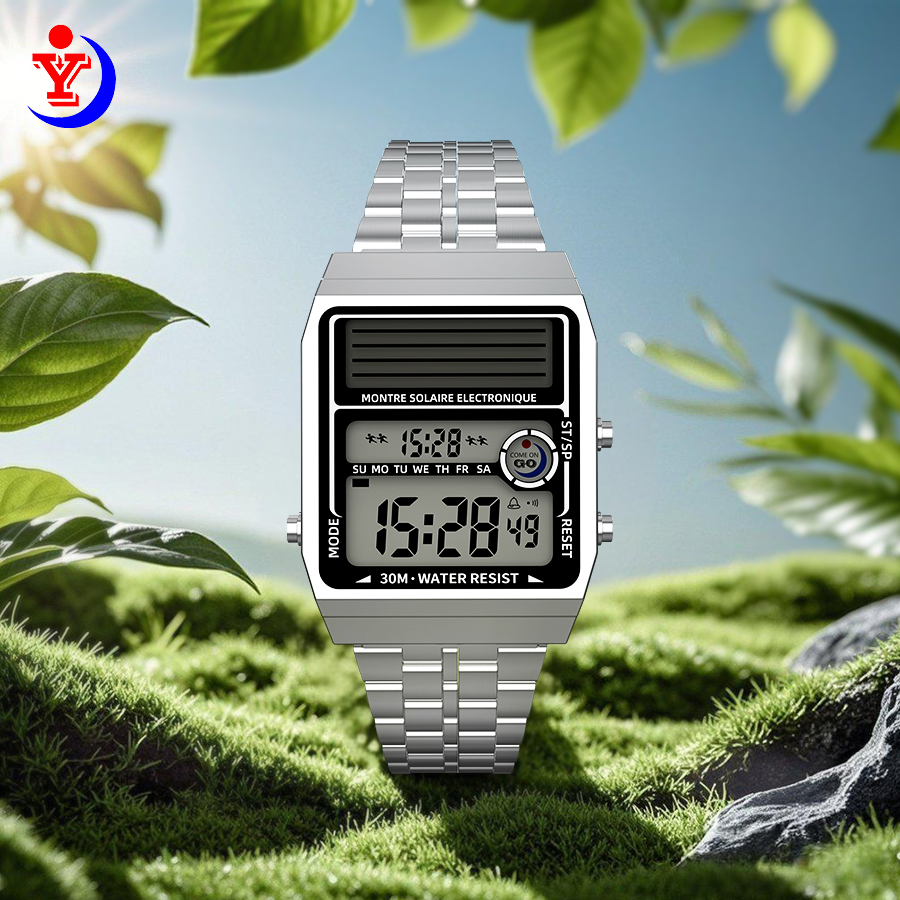 Solar Retro Fashionable Multi- - Solar Powered Watch recension och pris
