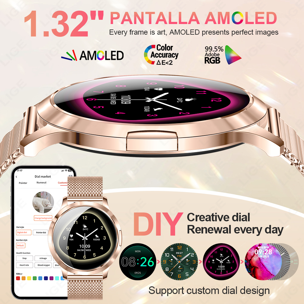 LIGE 2026 New Smart Watch Wome - Smartwatch Ladies Watches For Women recension och pris