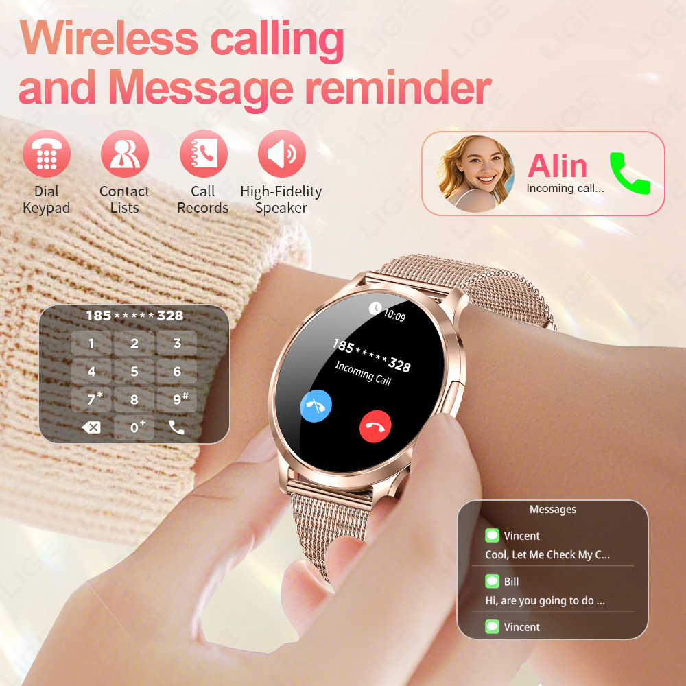 LIGE 2026 New Smart Watch Wome - Smartwatch Ladies Watches For Women recension och pris