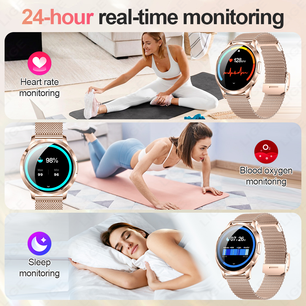 LIGE 2026 New Smart Watch Wome - Smartwatch Ladies Watches For Women recension och pris