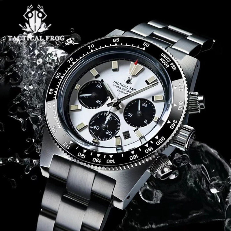 Tactical Frog 41mm Men's Chron - Solar Powered Watch recension och pris