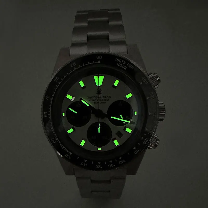Tactical Frog 41mm Men's Chron - Solar Powered Watch recension och pris