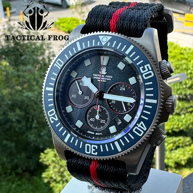 Tactical Frog FXD2 Titanium Di - Solar Powered Watch recension och pris