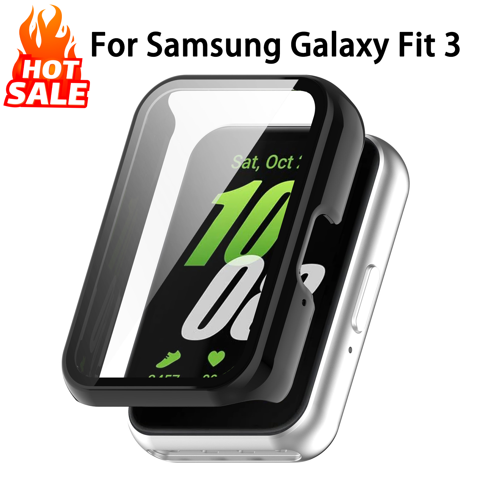 Glass+Case For Samsung Galaxy  - Smartwatch Watches For Women Smart recension och pris
