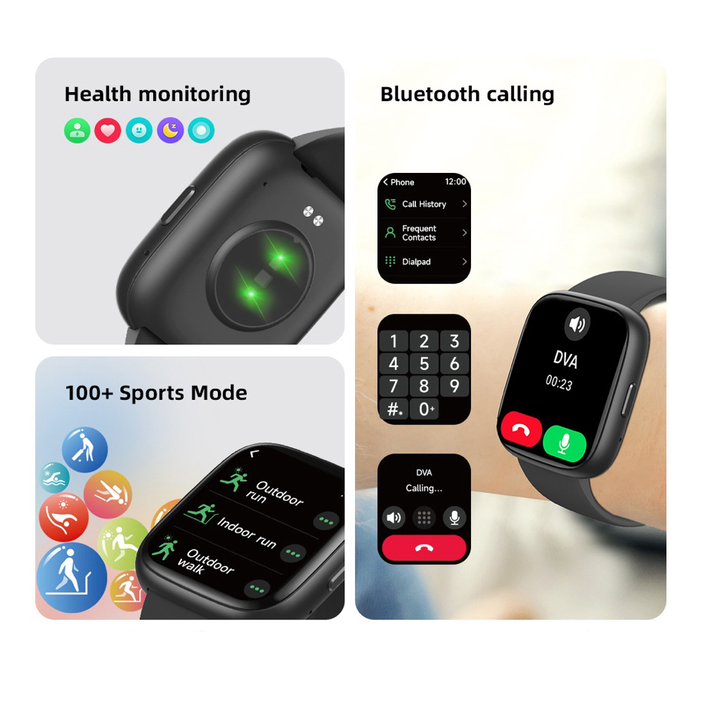 New Fashion Sports Blue Tooth  - Smartwatch Ladies Watches For Women recension och pris