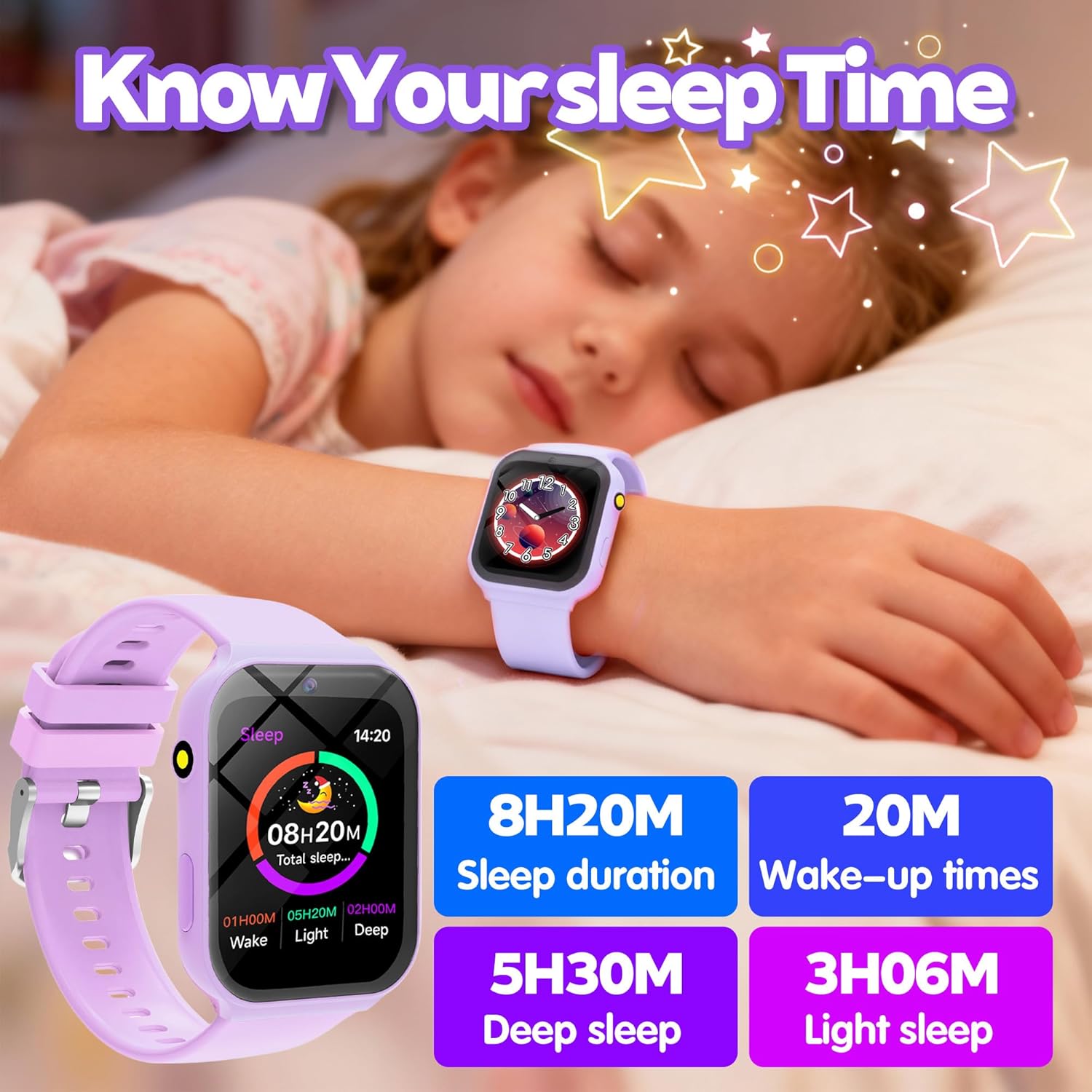 Kids Smart Watch with 18 Games - Smartwatch Watches For Kid Boy With Alarm recension och pris