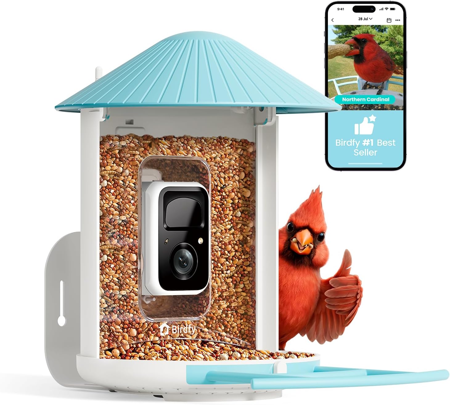 Smart Bird Feeder with AI Came - Watch Smartwatch recension och pris
