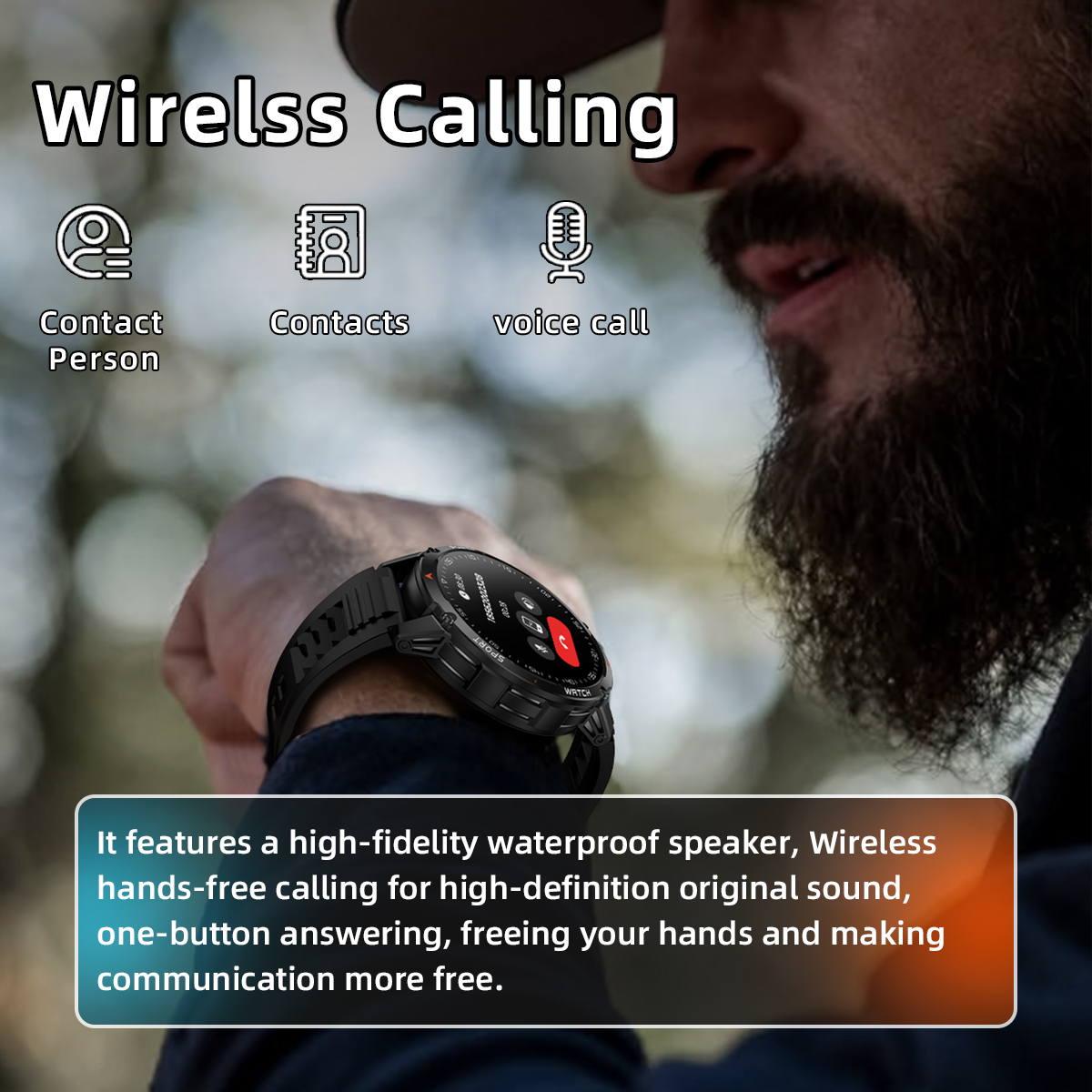2026 New Military Smart Watch  - Smartwatch Trending Watches For Women recension och pris
