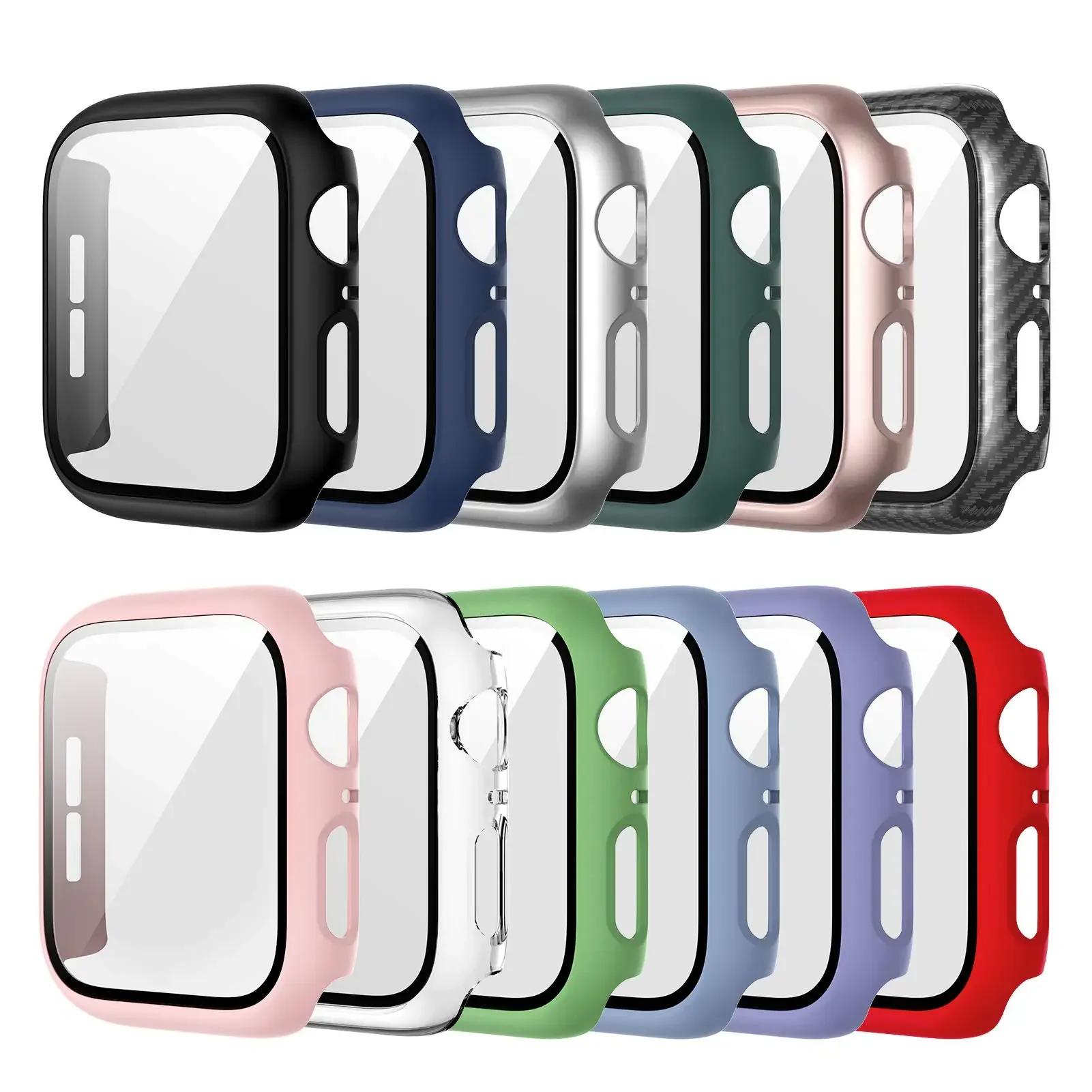 Tempered Glass+cover For Apple - Iwatch Smartwatch Series 7 recension och pris