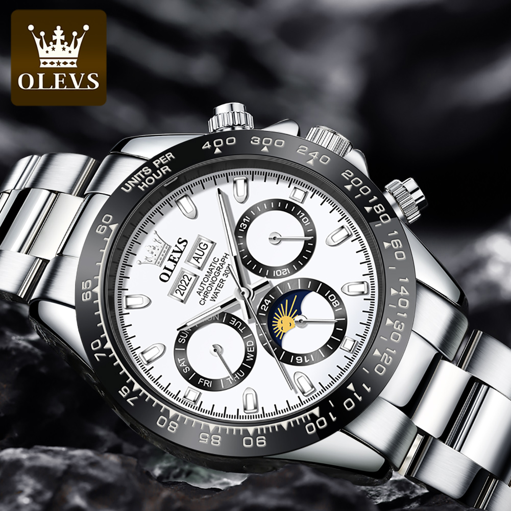 OLEVS 6654 Luxury Mens Watch C - Watches Omega recension och pris