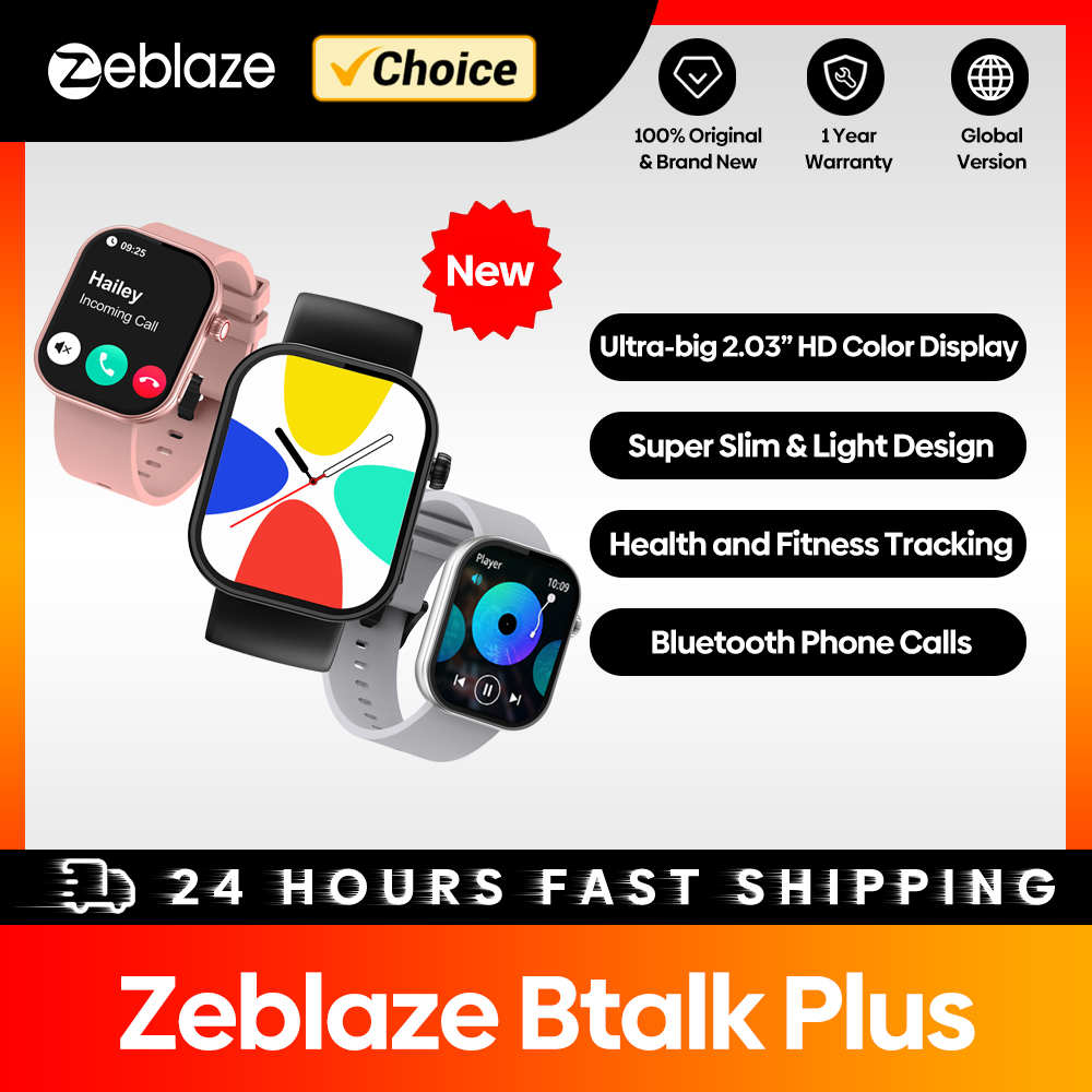 New Zeblaze Btalk Plus Voice C - Smartwatch Health Watches For Women recension och pris