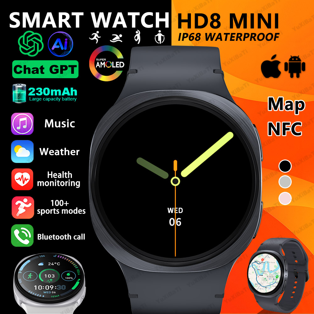 2025 New Watches 8 Mini GPS Tr - Smartwatch Health Watches For Women recension och pris