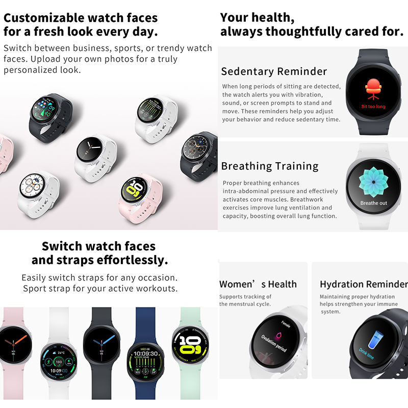 2025 New Watches 8 Mini GPS Tr - Smartwatch Health Watches For Women recension och pris