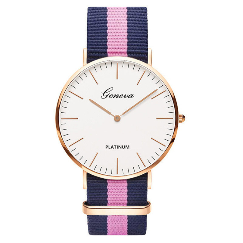 Classic Fashion Stripe Nylon B - Smartwatch Watches Brands For Women recension och pris