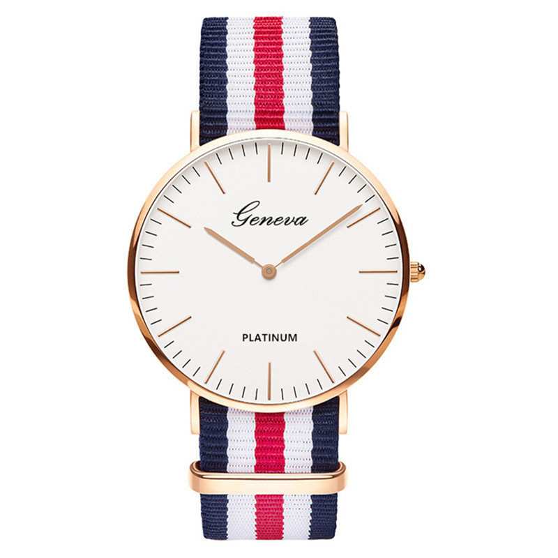 Classic Fashion Stripe Nylon B - Smartwatch Watches Brands For Women recension och pris