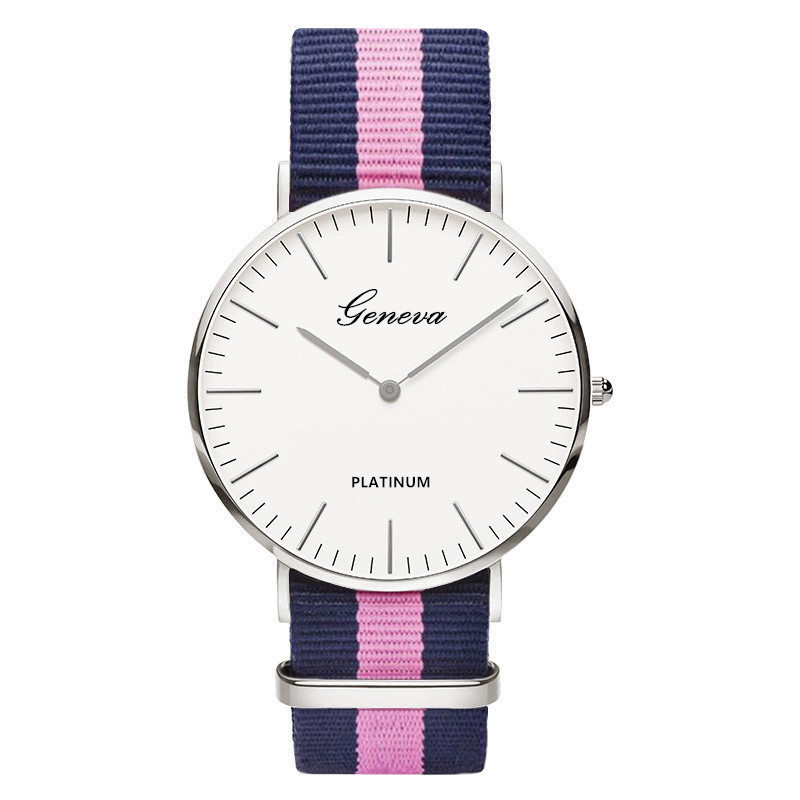 Classic Fashion Stripe Nylon B - Smartwatch Watches Brands For Women recension och pris
