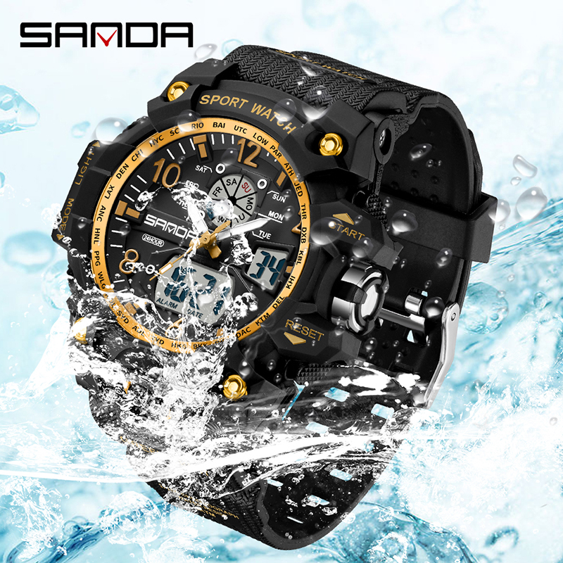 Fashion Sanda Brand Youth Mili - Solar Powered Watch recension och pris