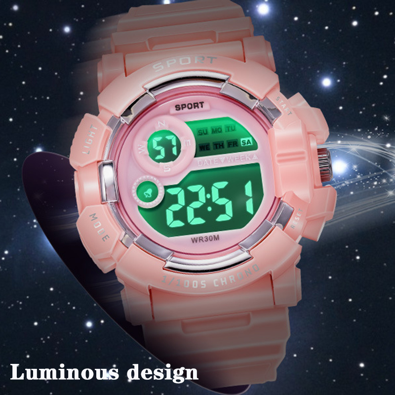 YIKAZE Kids Watches Fashion Lu - Smartwatch Watches For Kid Boy With Alarm recension och pris