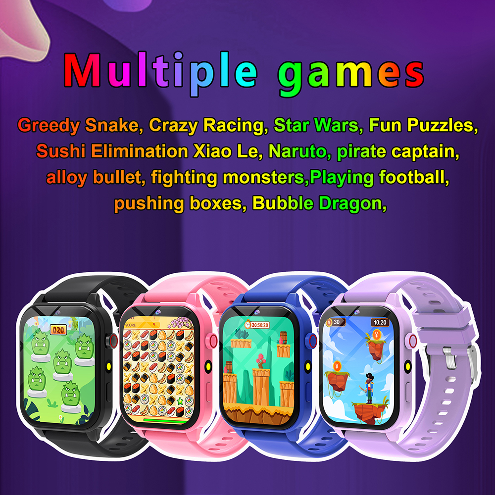 Game Smart Watch Kids 18 Fun G - Smartwatch Watches For Kid Boy With Alarm recension och pris